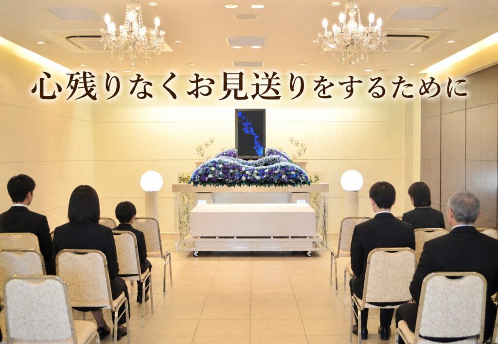 堺市で火葬待ちの状況に対応し家族葬や葬儀の準備を進めるご家族の様子