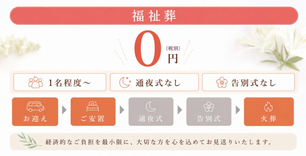 堺市で福祉葬を利用した家族葬や葬儀について相談するご家族の様子