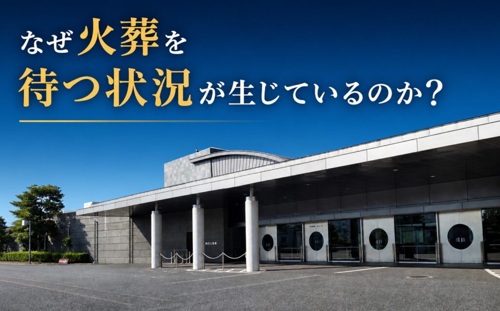 堺市立斎場で火葬予約や葬儀の流れについて説明をするブログ