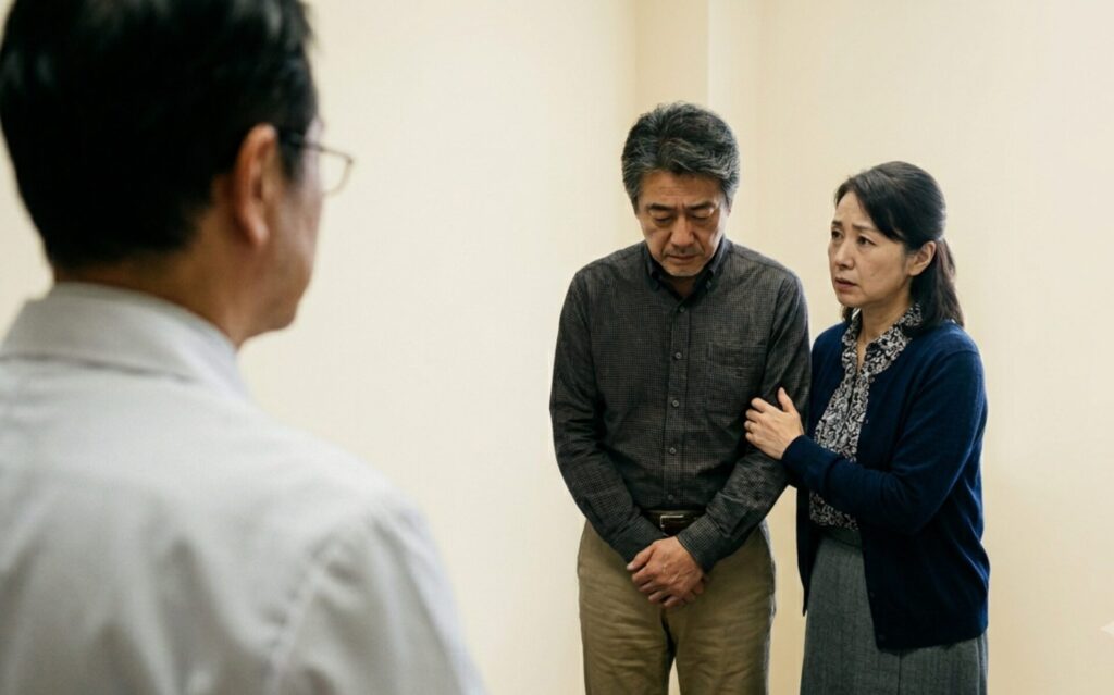 堺市でご家族が亡くなった直後に、最初に確認すべきことを整理して解説するイメージ